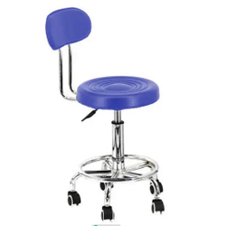 Cтульчик мастера эконом со спинкой