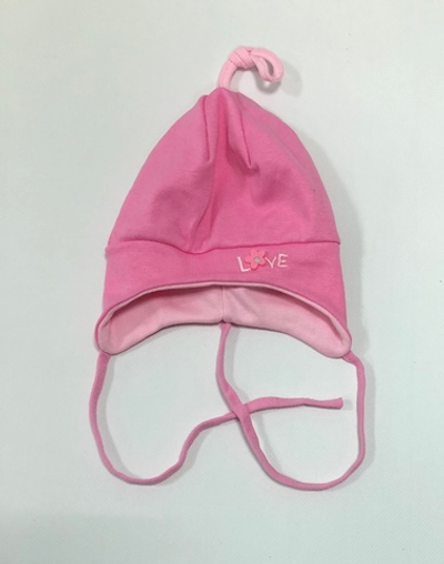 Шапочка "Love", бавовна ТМ "Nus"