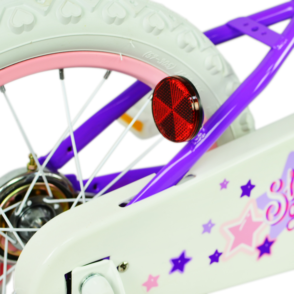 Детский двухколесный велосипед для девочки Royal Baby Stargirl 16 дюймов RB16G-1  с корзиной