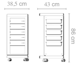 Парикмахерская тележка Oscar