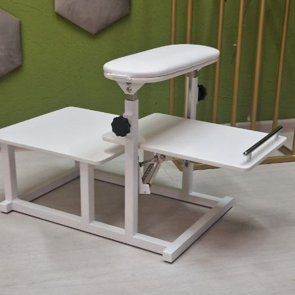 Подставка для педикюра Tertio Hard 2 в 1 White