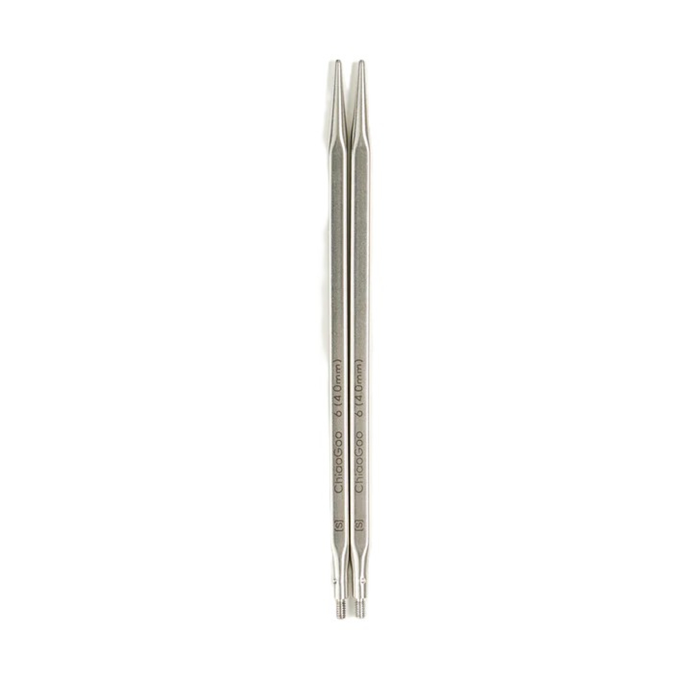 Cпицы ChiaoGoo QUADS Stainless Steel Tips (10 cm)