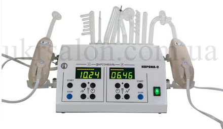 Апарат для місцевої дарсонвалізації Корона - C