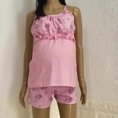 Комплект 2 в 1, "Котики": піжама, шорти, бавовна "Trico"