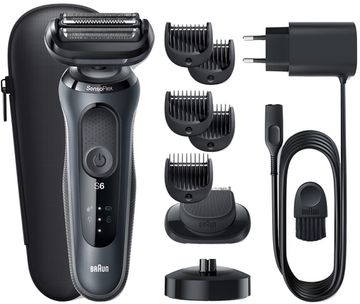 Електробритва-триммер BRAUN Series 6 60-N4500cs BLACK/BLACK