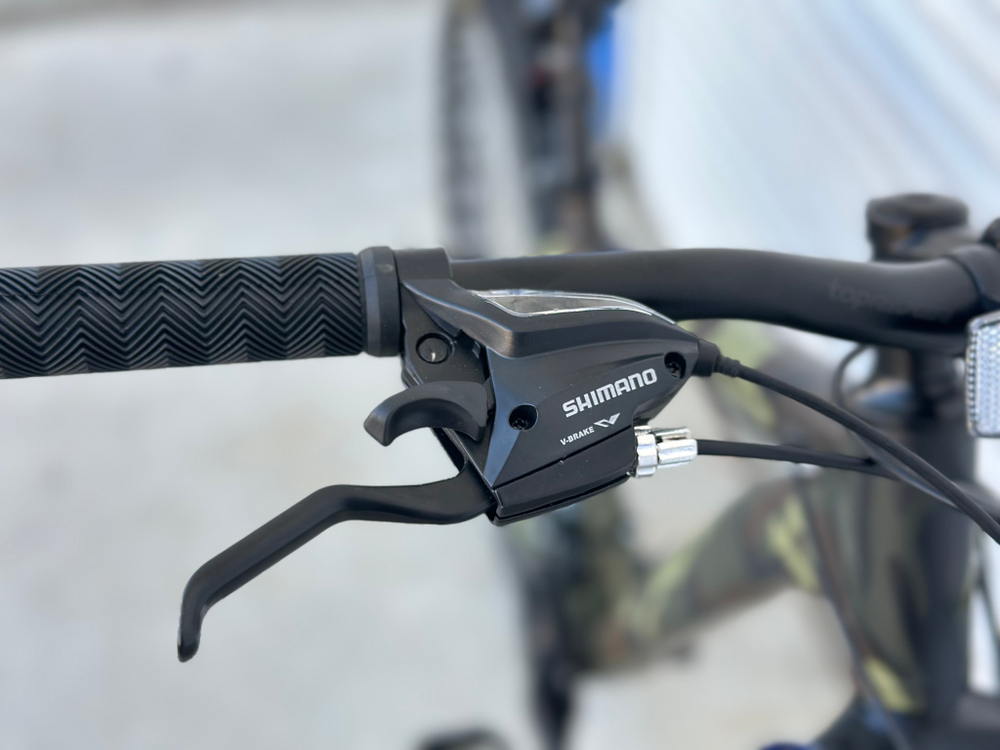 Велосипед горный алюминиевый 29 дюймов Toprider 680 оборудование Shimano