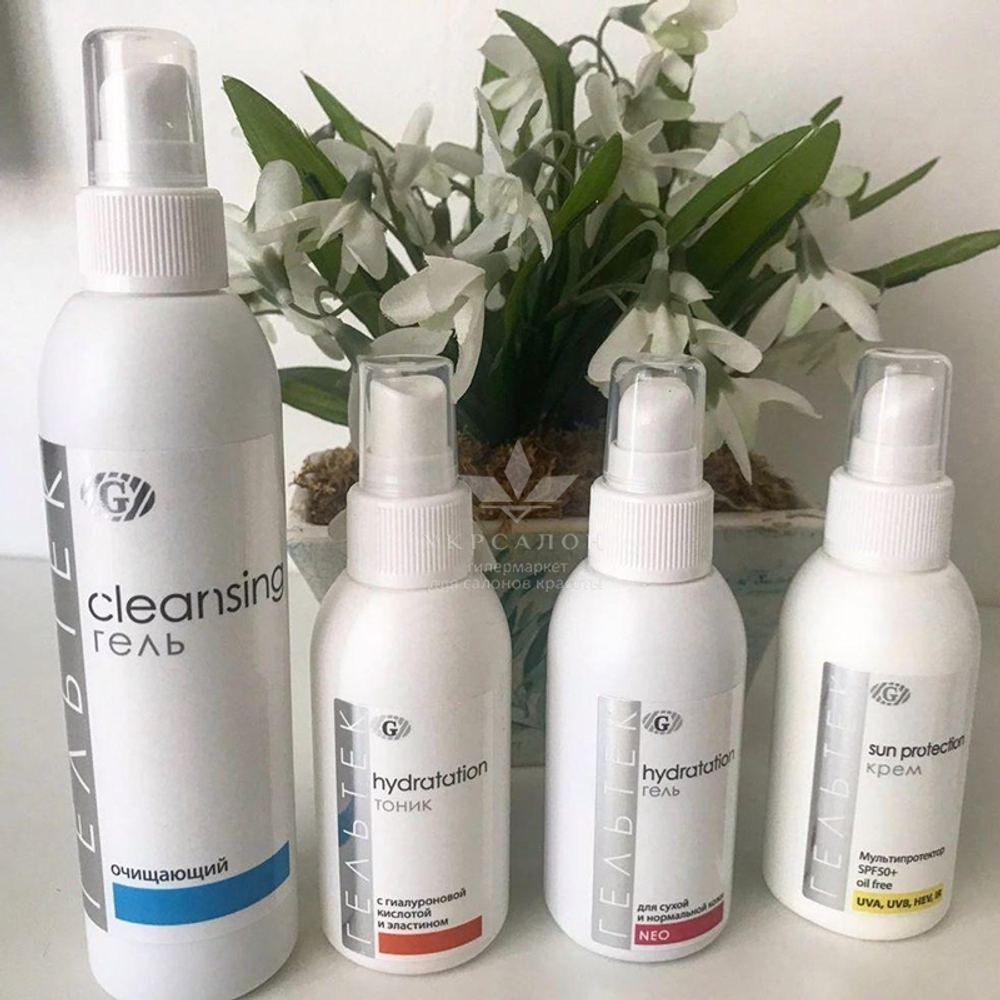 Гель для сухої і нормальної шкіри серії NEO Hydratation, Гельтек