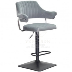 Стільчик для візажу Jef Black quadro Velor