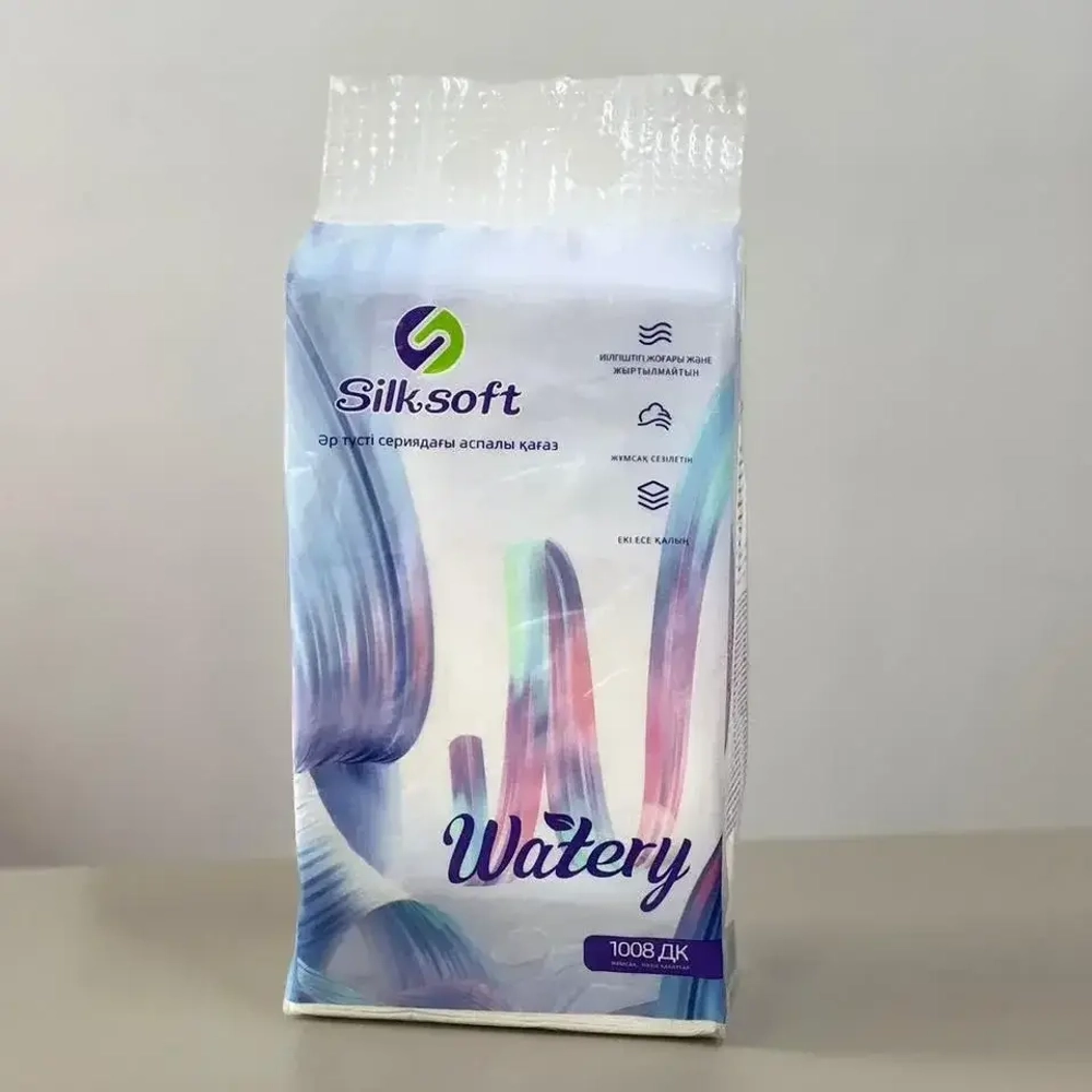 Сухие салфетки Silksoft, подвесные, 1008шт