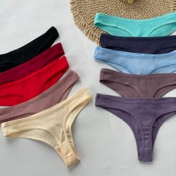 Базові стрінги в рубчик