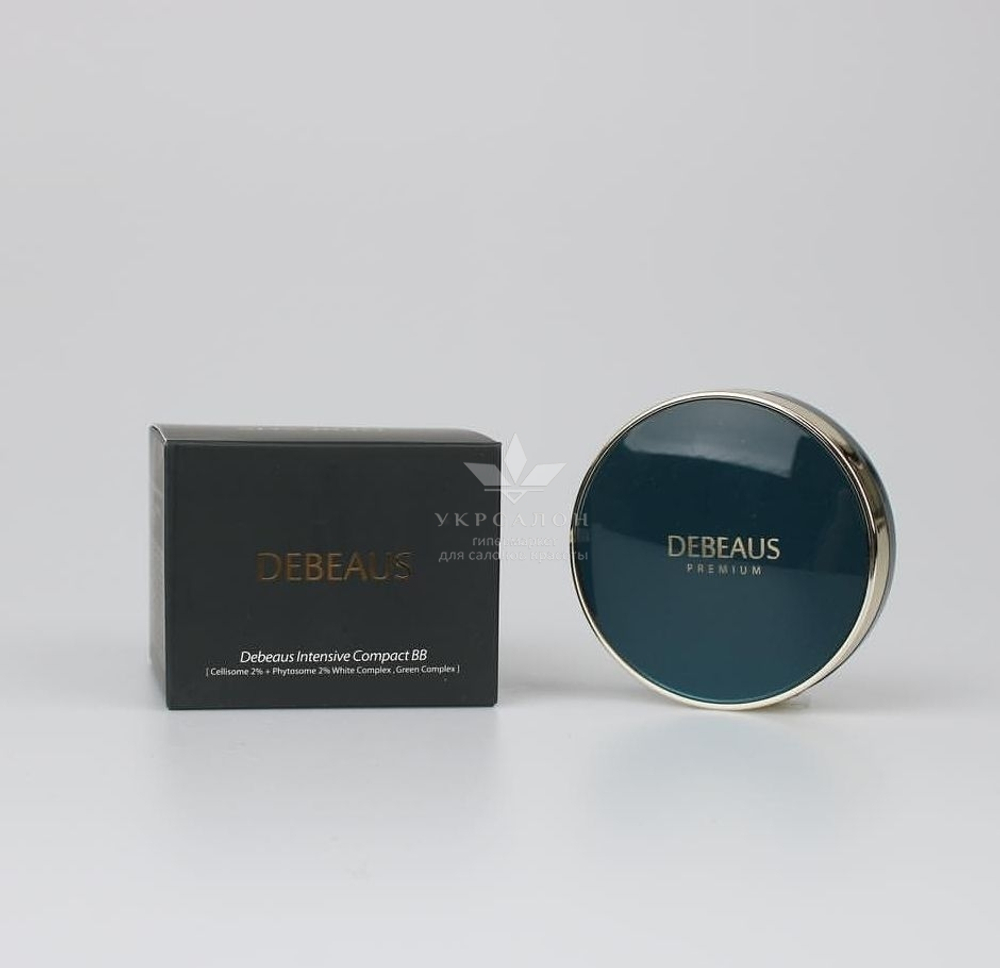 Интенсивный восстанавливающий BB-крем кушон Debeaus Prime с запасным блоком, SPF50