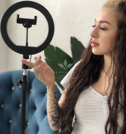 Кольцевая лампа Elexy 20 c функцией работы от повербанка