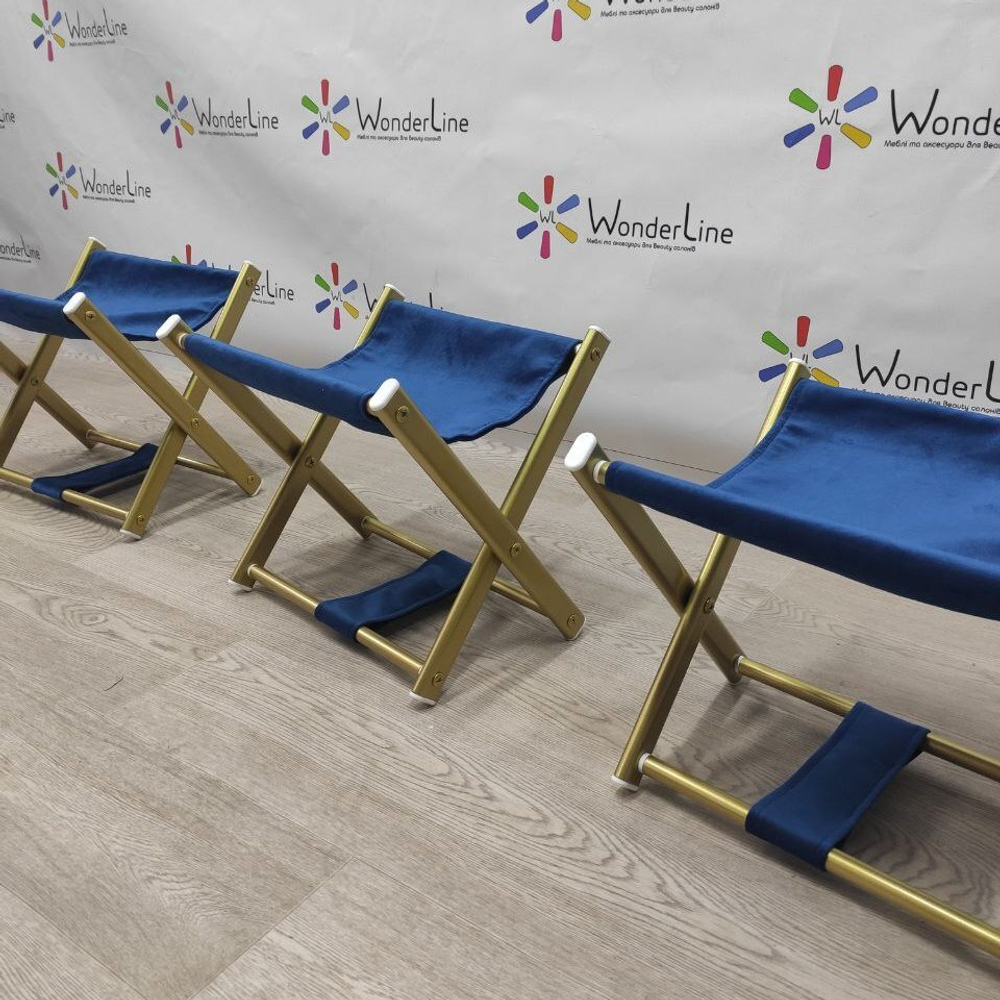 Подставка для сумки на золотых ножках