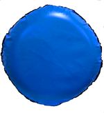 Надувные санки-ватрушки  для катания с горки "Роблекс blue" диаметр 100 см. (Оксфорд, ПВХ)