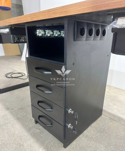 Манікюрний стіл Mark SM-500 black з витяжкою