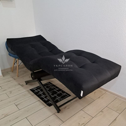 Анатомическая кушетка Tertio Black для лашмейкеров и бровистов