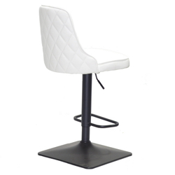 Стульчик для визажа Adamo black quadro