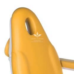 Косметологічна електрична кушетка Modena (3 мотори), помаранчева