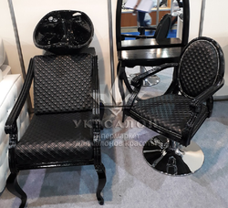 Парикмахерское кресло Mozart Black