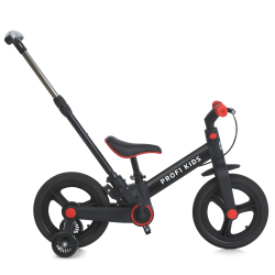 Детский велосипед-трансформер Profi Kids MB 1021 с родительской ручкой