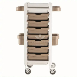 Перукарський візок Elogy білий/капучіно