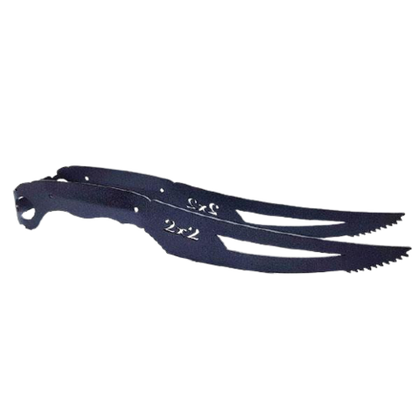 Щипцы 2x2 Black Knife для кальяна (Черный Нож)