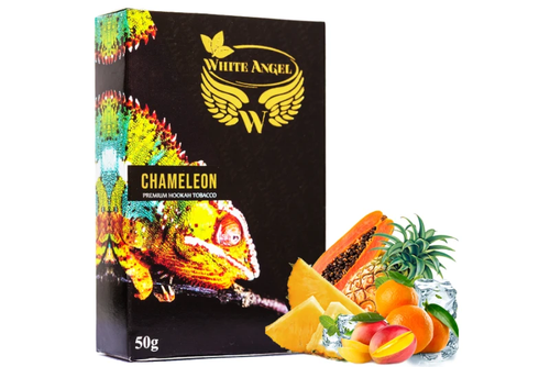 Тютюн White Angel Chameleon (Папайя, Ананас, Манго, Лід) 50г Термін придатності закінчився