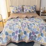 Комплект постельного белья Сатин с Одеялом 100% хлопок OB148