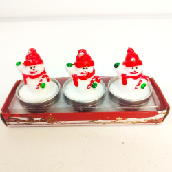 Свечи новогодние Снеговик