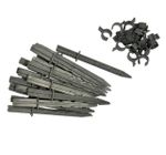 Парник из затеняющей сетки 80% (длинна-3м, ширина-120см, высота-80см,).