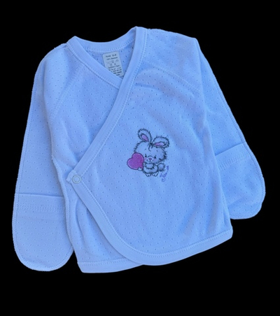 Сорочечка (Льоля), рібана ажур ТМ "Ля-Ля" (62 см)