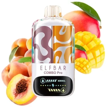 Elf Bar Combo Pro 30000 - Peach / Triple Mango (5%)