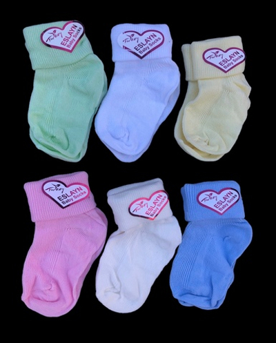 Шкарпетки "Color", бавовна ТМ "Eslayn"