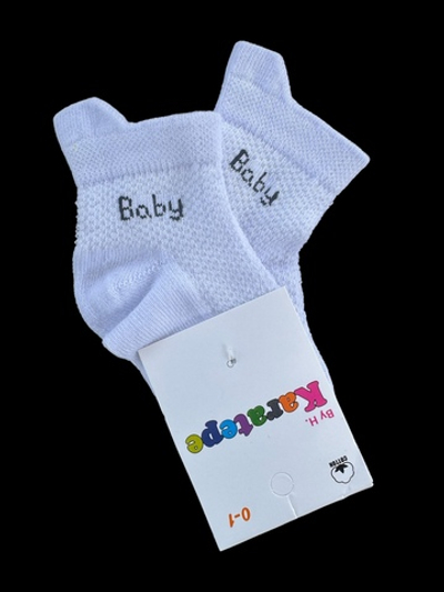 Шкарпетки "Baby", котон ТМ "Karatepe socks" (0-6 міс)