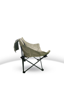 Складной стул зеленый