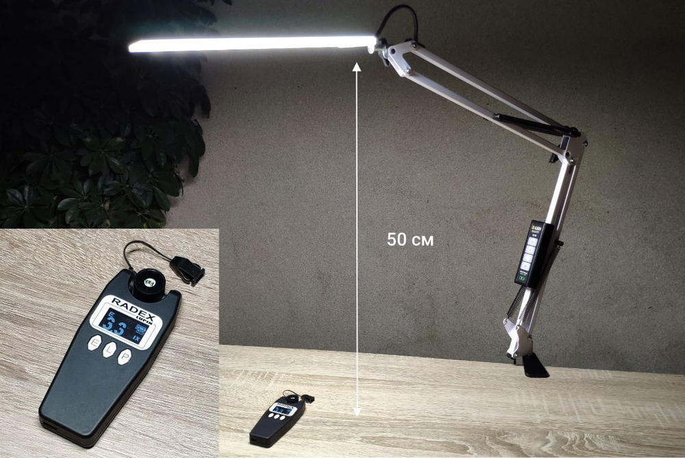 Настольная светодиодная сенсорная LED лампа c функцией работы от повербанка и регулировкой света X-LED-30 SB черная