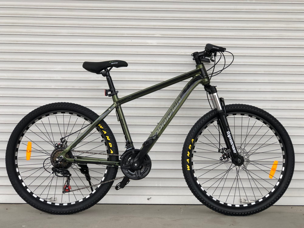 Велосипед горный алюминиевый 26 дюймов Toprider 680 оборудование Shimano