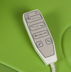 Косметологическая электрическая кушетка Mazaro BR-6672 (4 мотора), зеленый