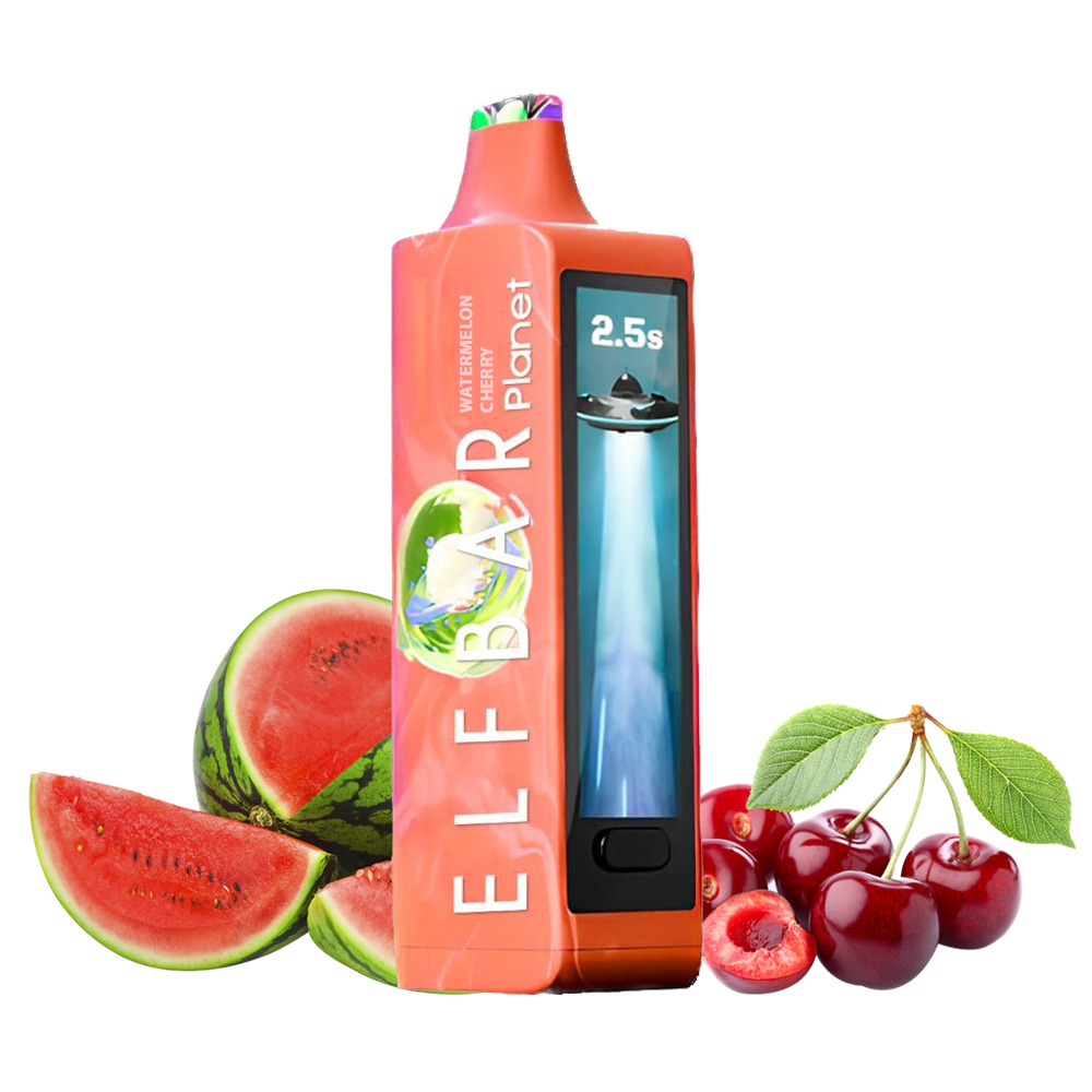 Elf Bar Planet 25000 - Watermelon Cherry (5% Nic)