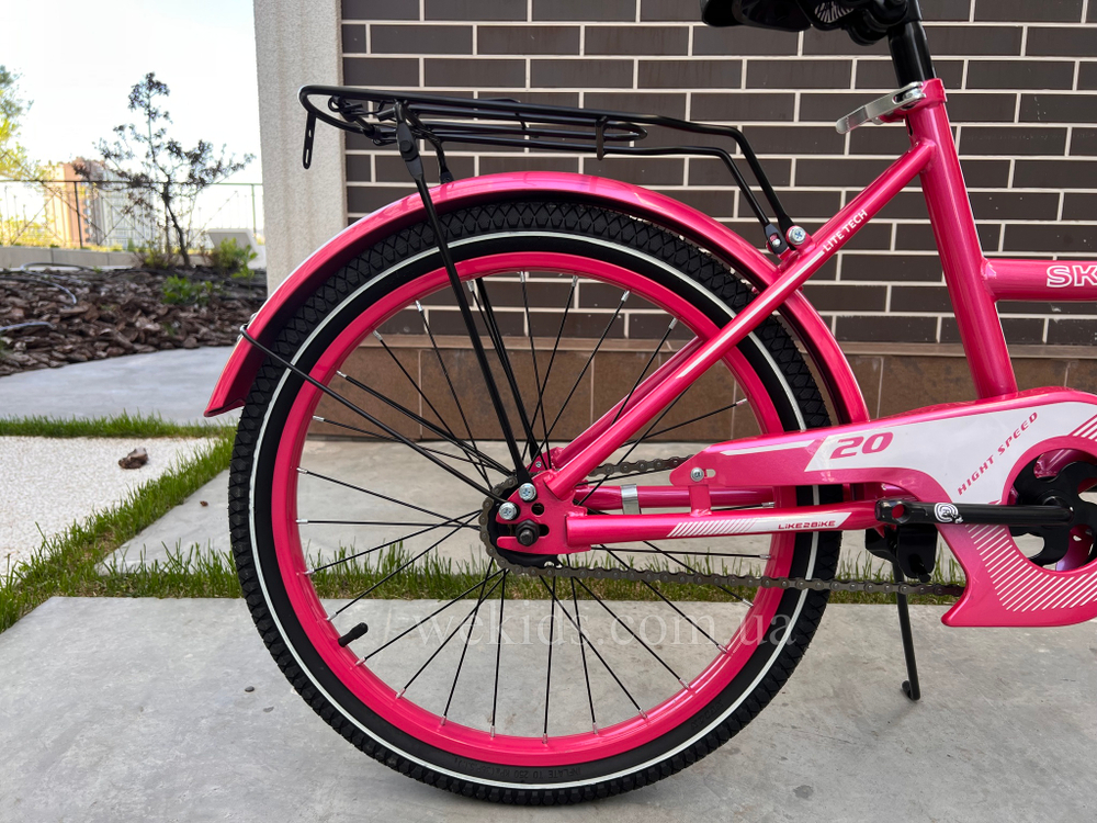 Детский велосипед Like2bike Sky 16 дюймов с багажником
