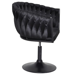 Парикмахерское кресло Lolita Black на диске