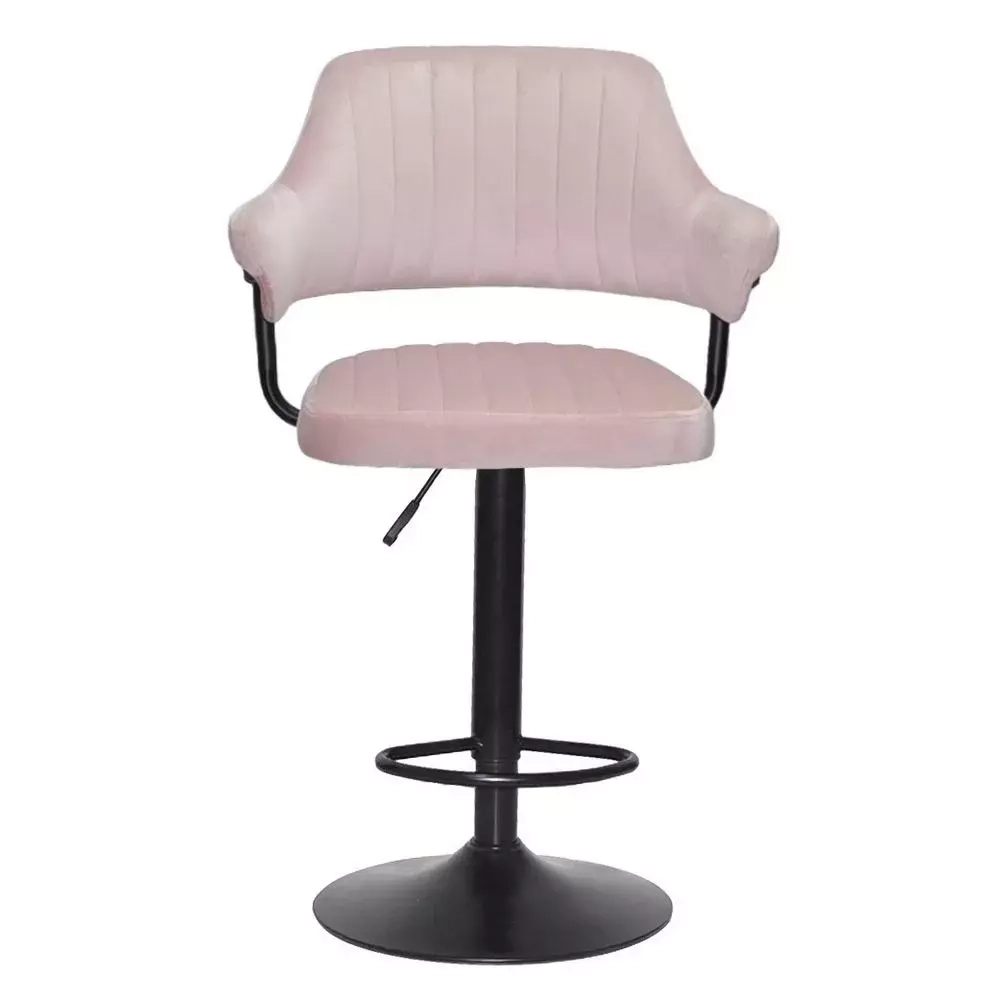 Стілець для візажу Jef velor black