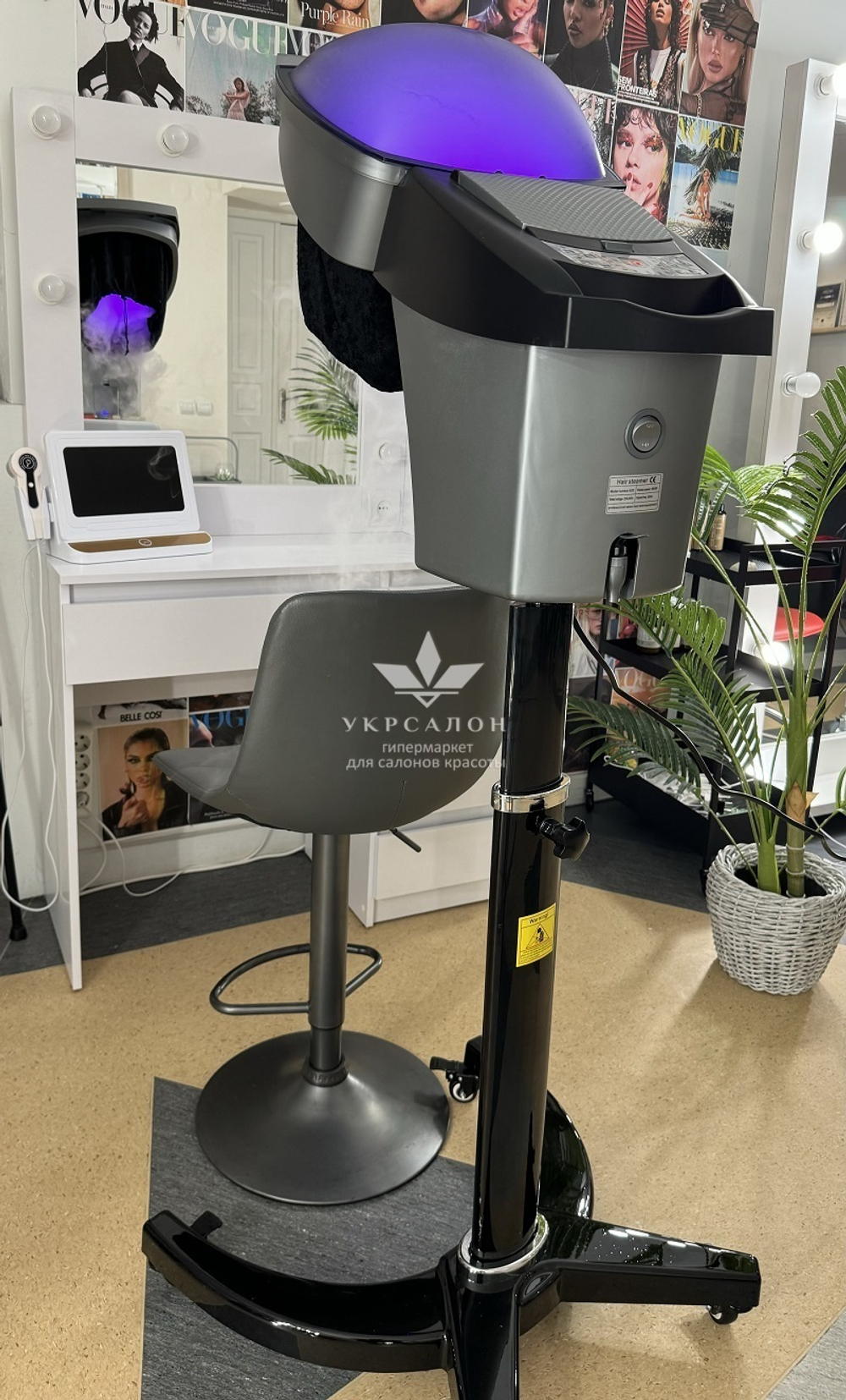 Вапоризатор для волос Keratex, grey