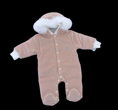 Комбінезон з капюшоном "Шанель", велюр ТМ "Happy ТОТ"