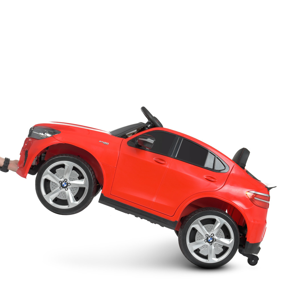 Дитячий електромобіль BMW X6 4WD 180W Bambi M 4299EBLR