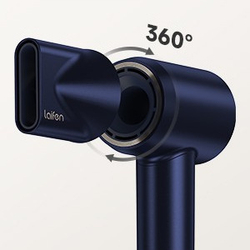 Комплект фен Laifen Swift Premium профессиональный с сумкой, 2 насадки, синий