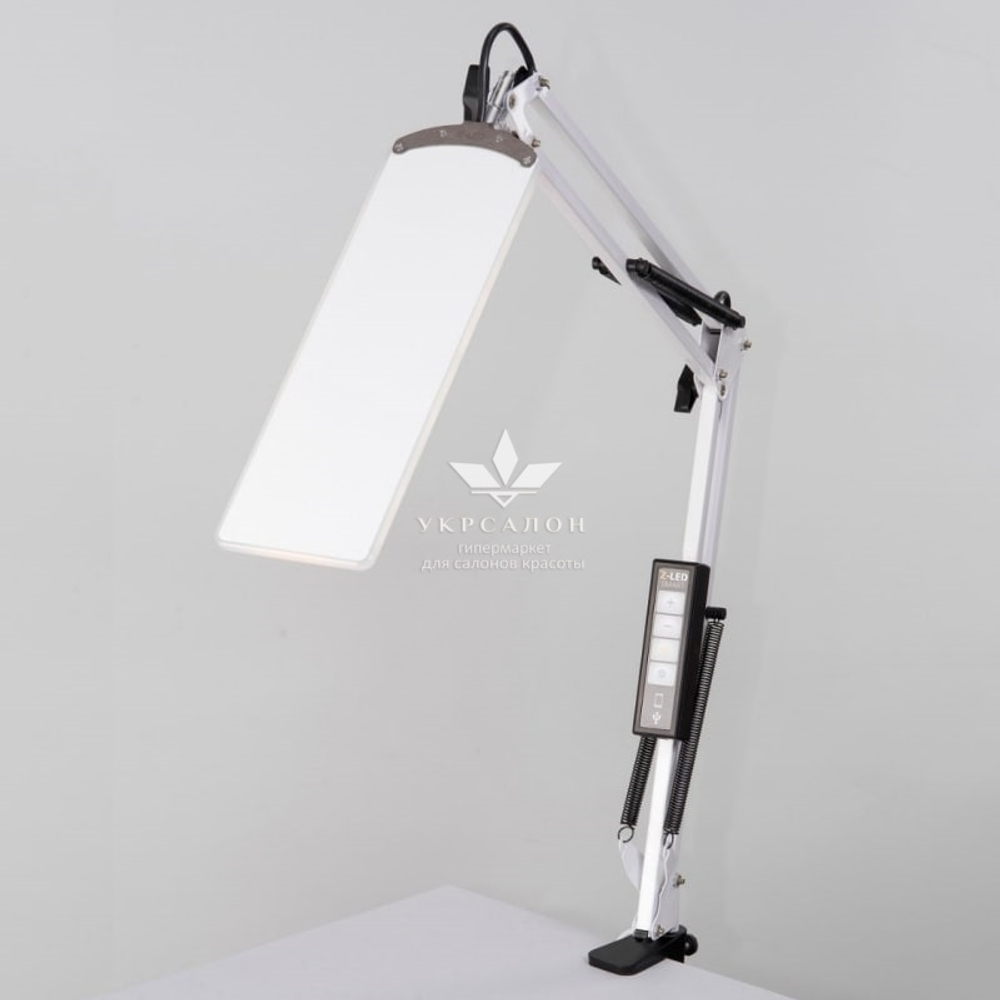 Настільна світлодіодна сенсорна LED лампа з USB та регулюванням світла X-LED-20 SW біла