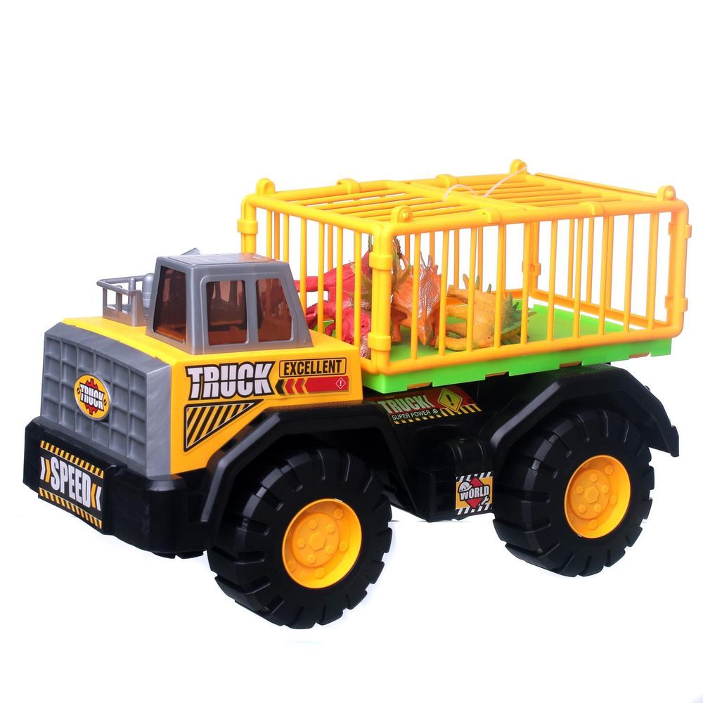 Детская игрушечная машина для перевозки животных (клетка) 306В