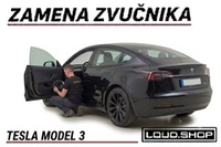 Komplet Zvučnika za Tesla Model 3