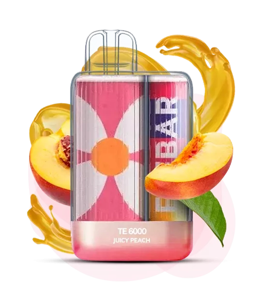Elf Bar TE6000 Juisy Peach (5% nic)